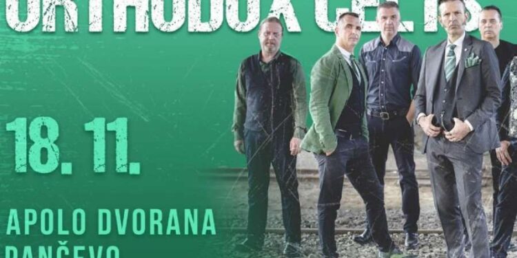 Orthodox Celts 18. novembra uživo u Pančevu