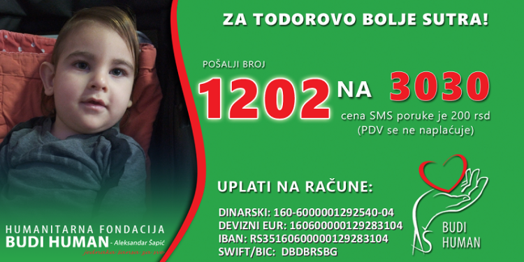 Apel meštana Dolova: pomozite Todoru Stefanovu da ima srećnije detinjstvo