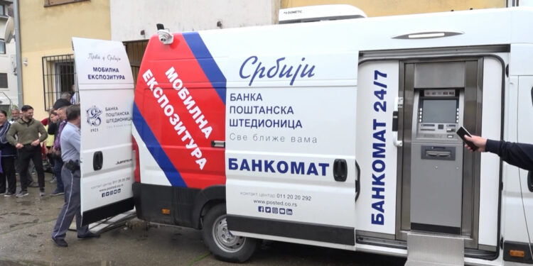 Od ponedeljka bankomat u MZ Mladost