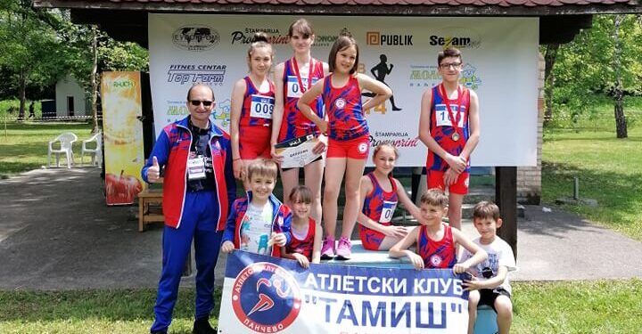Dve medalje za atletičare “Tamiša”