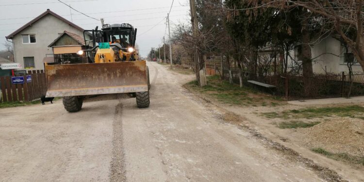 JPP PANČEVO: U naselju Misa izravnato sedam ulica, od ponedeljka radi se Bavaništanski put