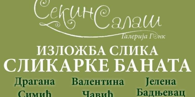 Izložba „Slikarke Banata“ u Pančevu