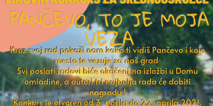 Likovni konkurs „Pančevo to je moja veza“