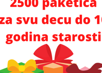 KOVAČICA: Paketići za decu do deset godina