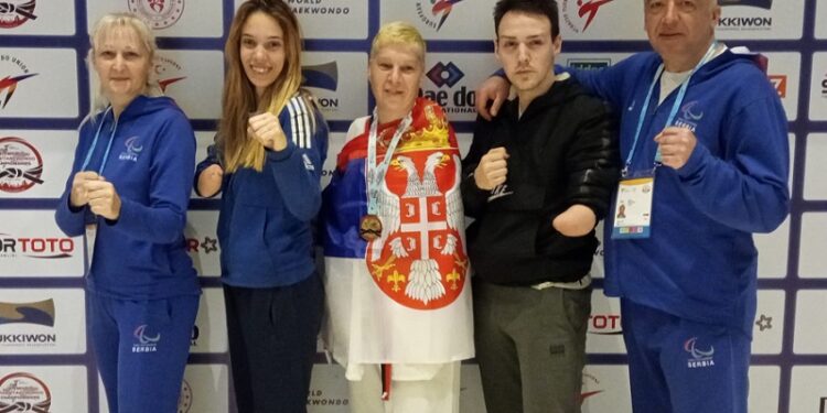 Pančevka Jelena Terzić trostruka svetska prvakinja u paratekvondou