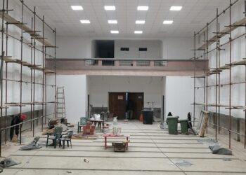 Rekonstrukcija Velike sale Doma kulture u Banatskom Novom Selu