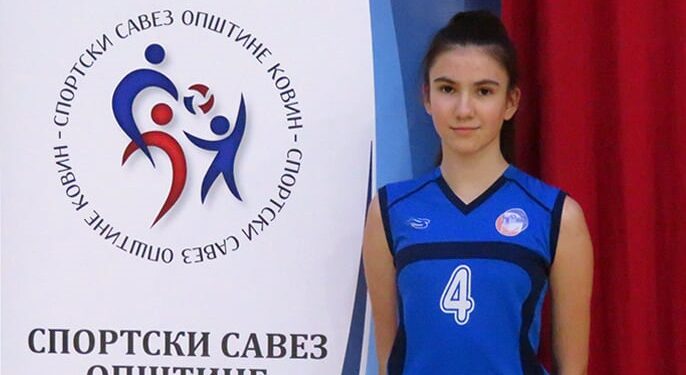 Sofija Carić iz Kovina pozvana na pripreme pionirske odbojkaške reprezentacije Srbije