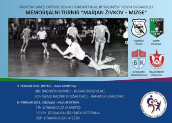 Memorijalni turnir „Marjan Živkov Mizge“ u Kovinu