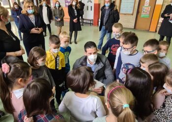 Ministar Udovičić i sekretar Basta posetili Kačarevo i Pančevo