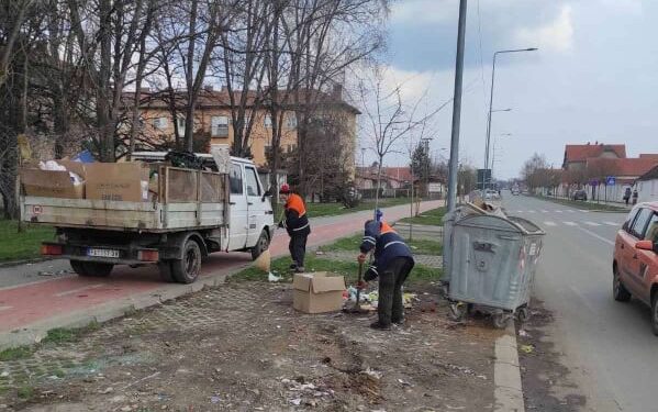 JKP “Higijena” povećala broj ekipa na terenu kako bi grad bio čistiji