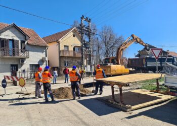 Počela rekonstrukcija Ulice Bratstva Jedinstva u Pančevu
