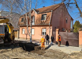 Počela rekonstrukcija ulice Branka Radičevića u Pančevu