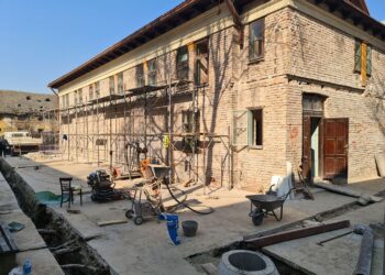 Rekonstruiše se zgrada fiskulturne sale u gimnaziji prvi put nakon 135 godina