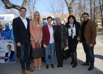 Ana Brnabić, Iva Štrljić i dr Marija Zdravković danas posetile Pančevo