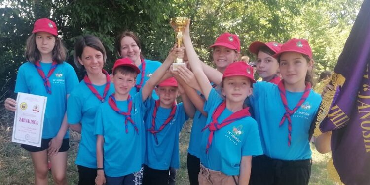 Izviđači „Janošik“ iz Kovačice osvojili drugo mesto na takmičenju