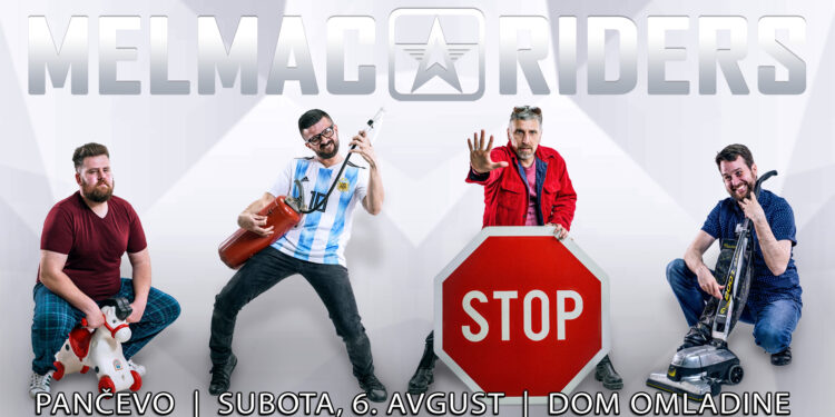 Koncert „Melmac Riders“ u Pančevu 6. avgusta