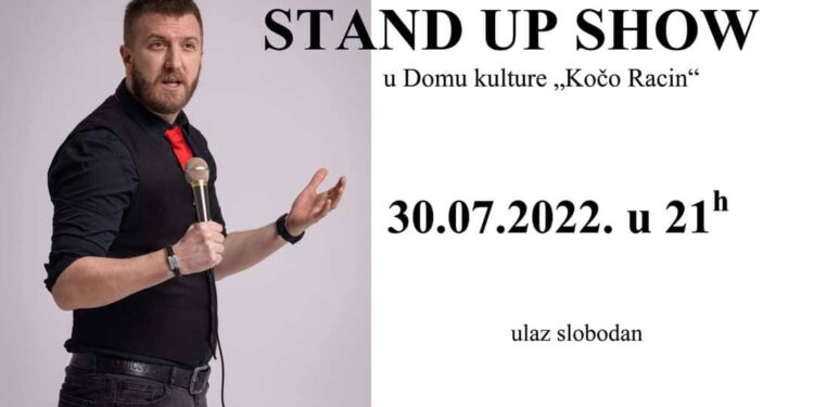 Veče Stend ap komedije u Jabuci 30. jula
