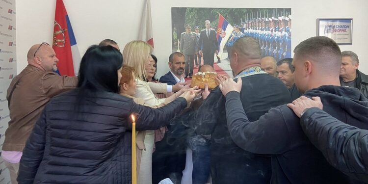 Opštinski odbor Srpske napredne stranke u Kovinu obeležio je stranačku slavu Svetu Petku