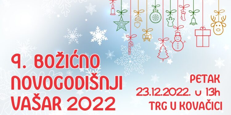 Počele prijave za Božićno-novogodišnji vašar u Kovačici