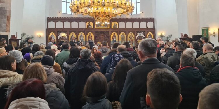 MZ Mladost u Pančevu obeležila Svetog Savu u hramu „Svetog Save“