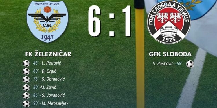 Pančevci razvalili Slobodu Užice