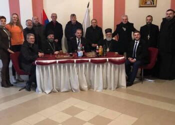 Vladike Nikanor i Stefan obišli radove na izgradnji Hrama Svetog Ilije u Jabuci