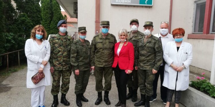 Ruski vojni lekari u Kovinu