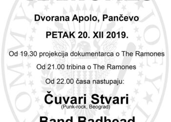 Obeležavanje 45 godina od osnivanja benda the Ramones