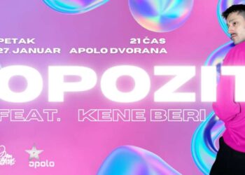 „Opozit“ žurka u Dvorani Apolo u Pančevu 27. januara