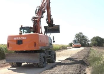 U toku izgradnja atarskog puta u Banatskom Novom Selu