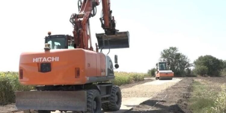 U toku izgradnja atarskog puta u Banatskom Novom Selu