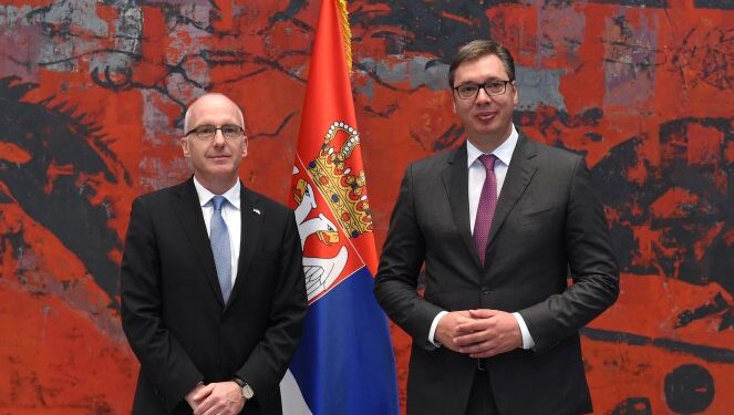 Predsednik Srbije Aleksandar Vučić i ambasador Nemačke Tomas Šib sutra u poseti Severnoj poslovnoj zoni Pančeva