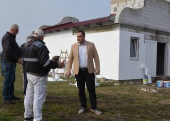 Izgradnja kapele u Barandi u poslednjoj fazi, predsednik opštine Opovo najavio nove projekte