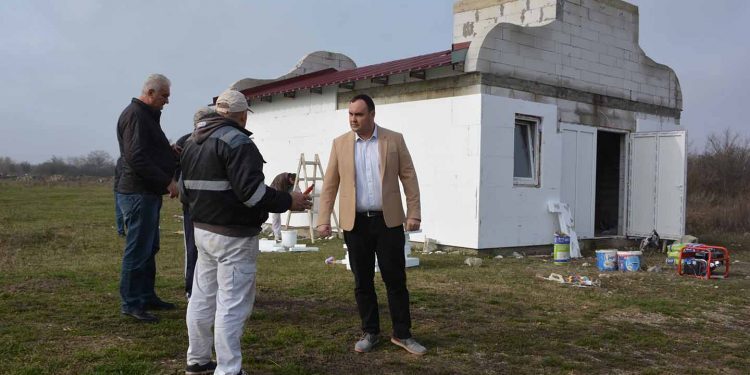 Izgradnja kapele u Barandi u poslednjoj fazi, predsednik opštine Opovo najavio nove projekte