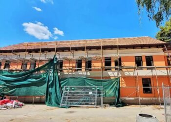 ZZSK Pančevo: U toku rekonstrukcija dela Gimnazije Uroš Predić