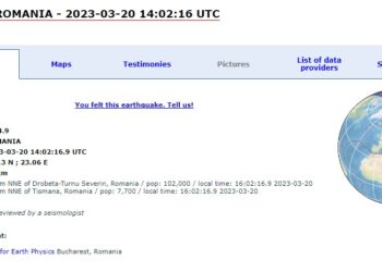 Snažan zemljotres opet pogodio Rumuniju, treslo se i u Srbiji