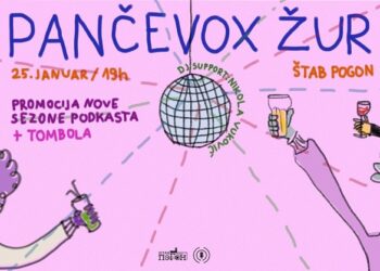 Pančevox žur u Štab Pogonu – promocija nove sezone podkasta