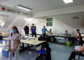 Akcija dobrovoljnog davanja krvi u Kovinu 1. decembra