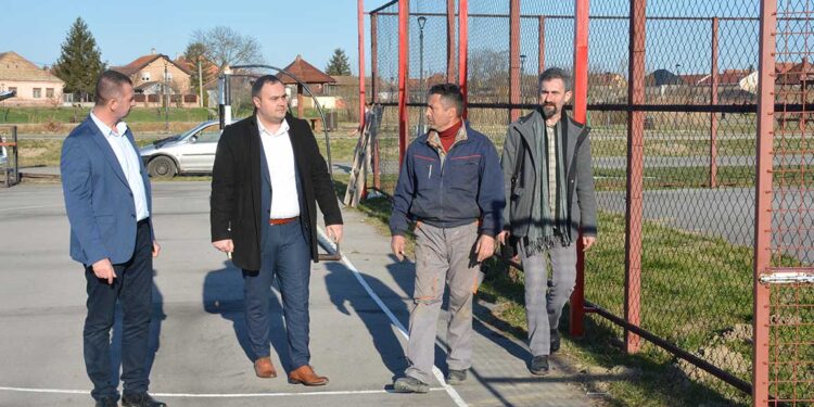 U toku radovi na rekonstrukciji i reparaciji Sportsko-rekreativnog centra Opovo