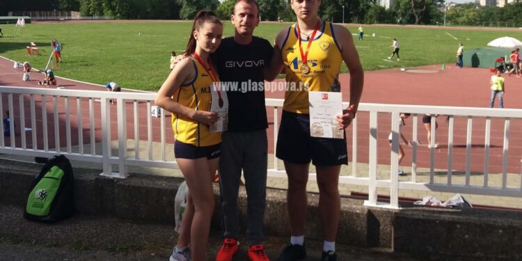 Medalje za opovačke atletičare