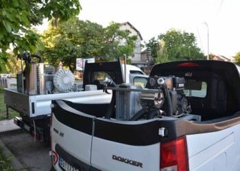 Tretiranje odraslih formi komaraca u Opovu: Prvi tretman sproveden zaprašivanjem sa zemlje
