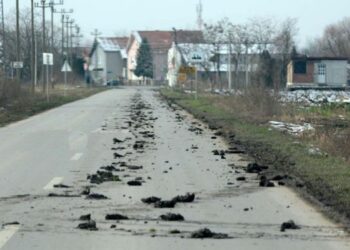 Opovčani ukazuju na problem koji muči celu Vojvodinu: Blato na putu – opasnost za vozače!