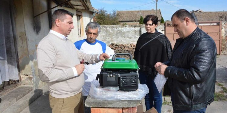 Agregat i šporeti za tri porodice