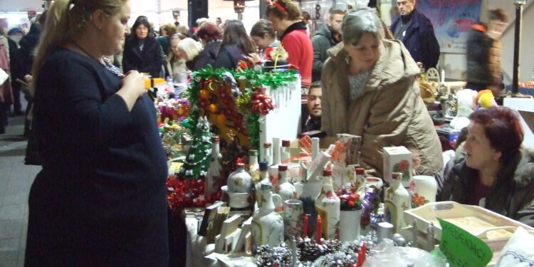 „Novogodišnji bazar“ u Pančevu