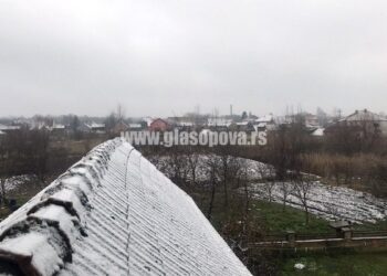 Stigao sneg u Južni Banat i Beograd