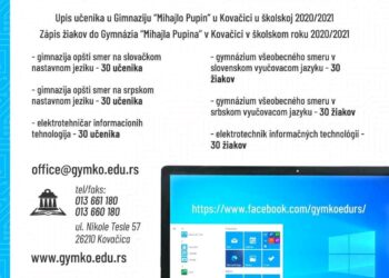 Upis u Gimnaziju „Mihajlo Pupin“