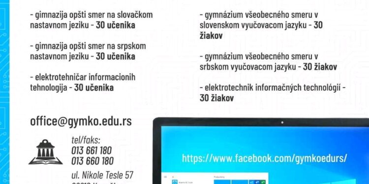 Upis u Gimnaziju „Mihajlo Pupin“