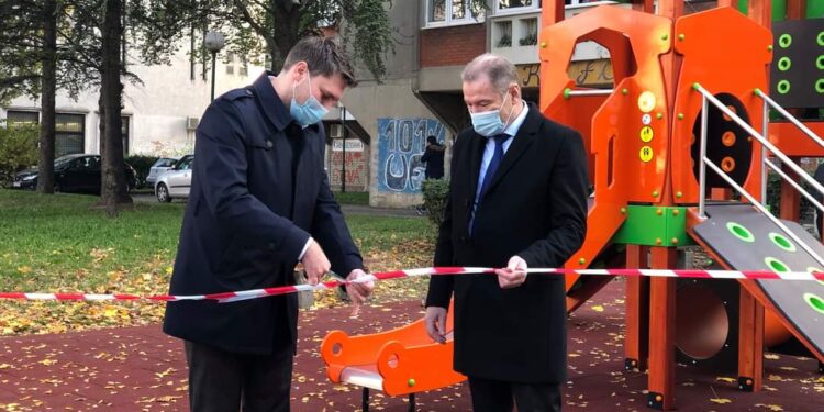 Novo igralište za decu Pančeva
