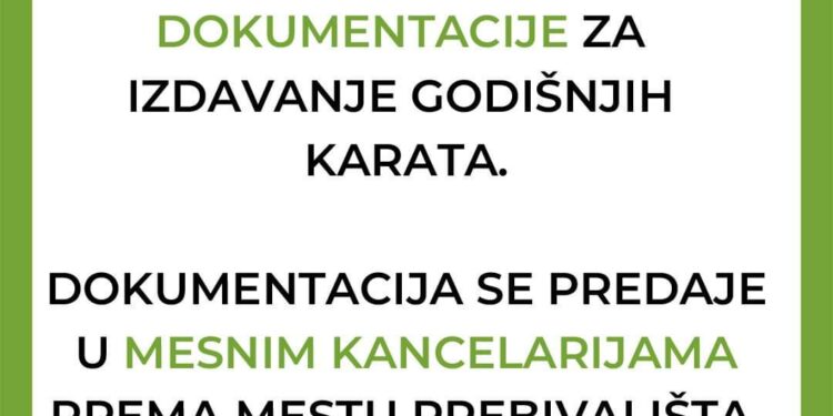 Kreće izdavanje besplatnih karata za Pantransport