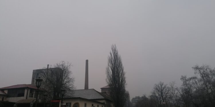 Izveštaj o kvalitetu vazduha za Božić